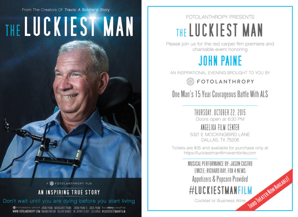 The Luckiest Man - Official Movie Poster-Small